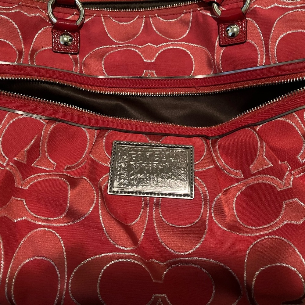 COACH POPPY Signature bag